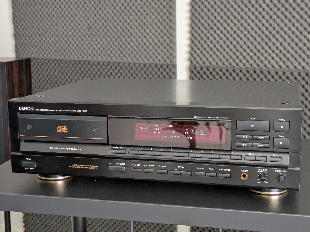 Denon DCD-1520, degelijke Japanse cd-speler, met remote, Ophalen of Verzenden, Gebruikt, Overige merken