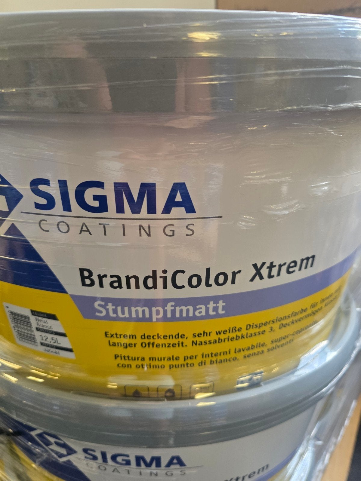 Goedkoopste Sigma latex Duitse verpakking, Wit, Nieuw, Ophalen of Verzenden, Verf