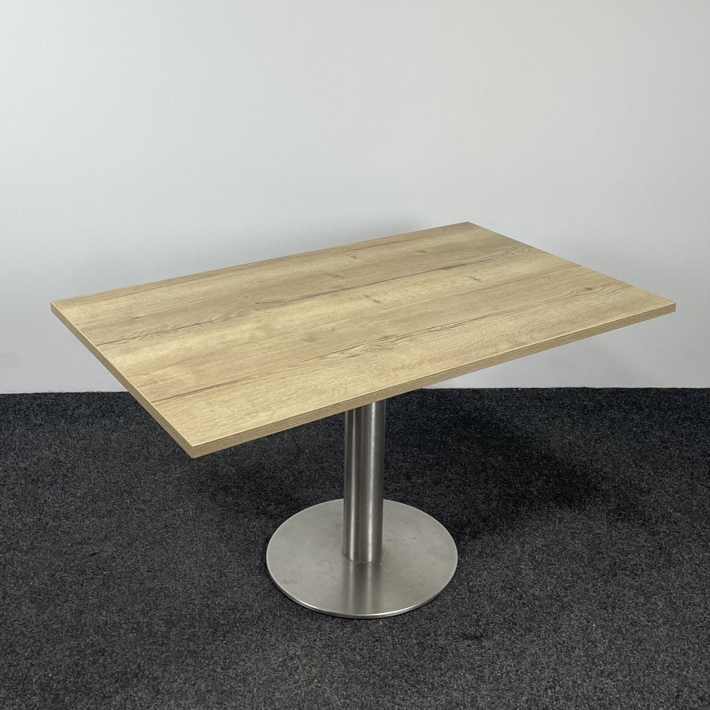 Tafel - Natuur Eiken Blad | 129 x 80 cm, Ophalen