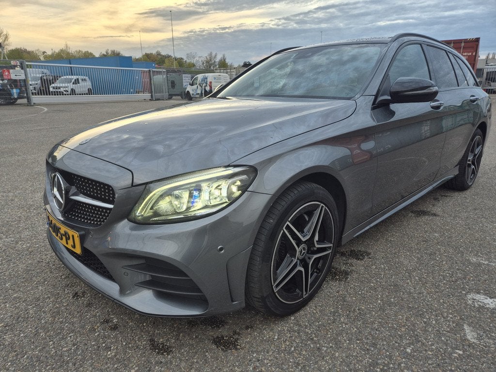 Mercedes-Benz C-Klasse Estate 200 Business Solution AMG pano, Auto's, Mercedes-Benz, Automaat, Euro 6, 4 cilinders, 1465 kg