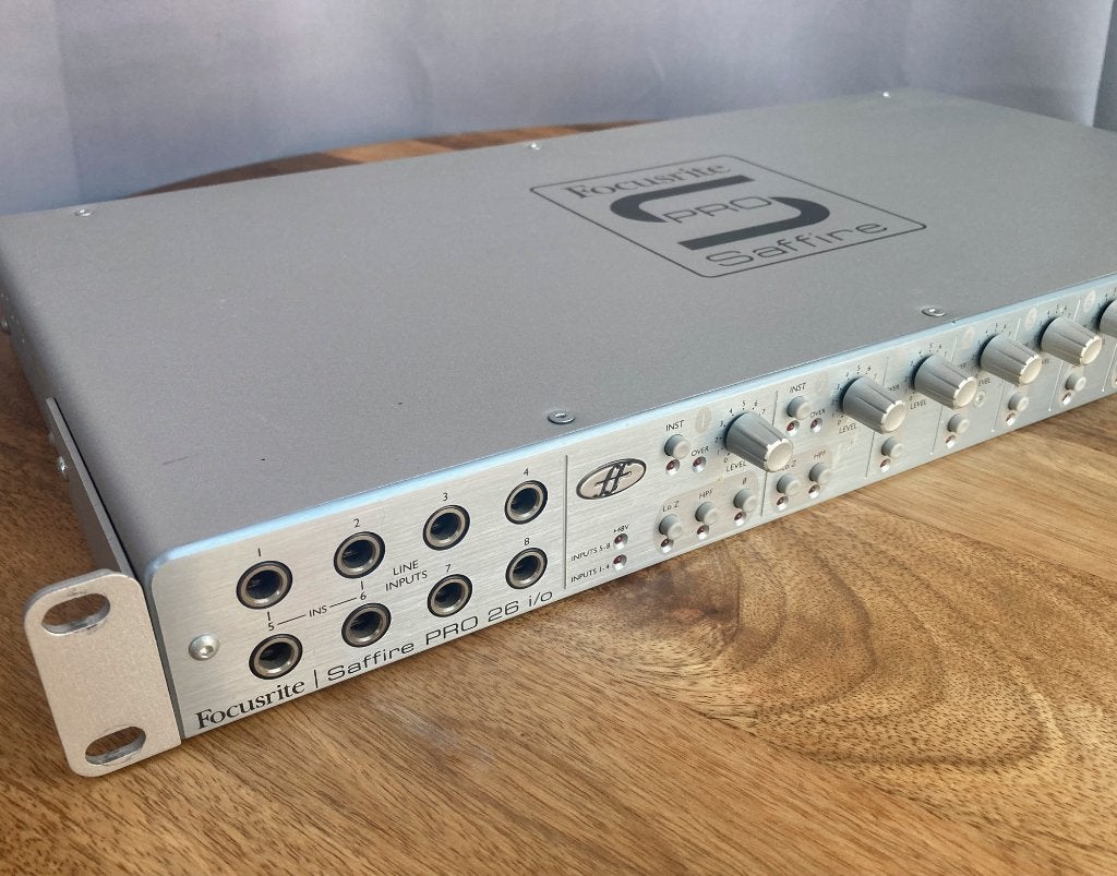Focusrite Saffire PRO 26 i/o - audio interface, Computers en Software, Ophalen, Gebruikt, Extern, Focusrite