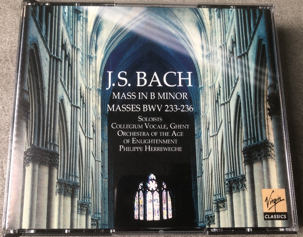 Bach - Missen - Philippe Herreweghe - 5 CD - BOXSET, Cd's en Dvd's, Ophalen of Verzenden, Zo goed als nieuw, Boxset, Bach