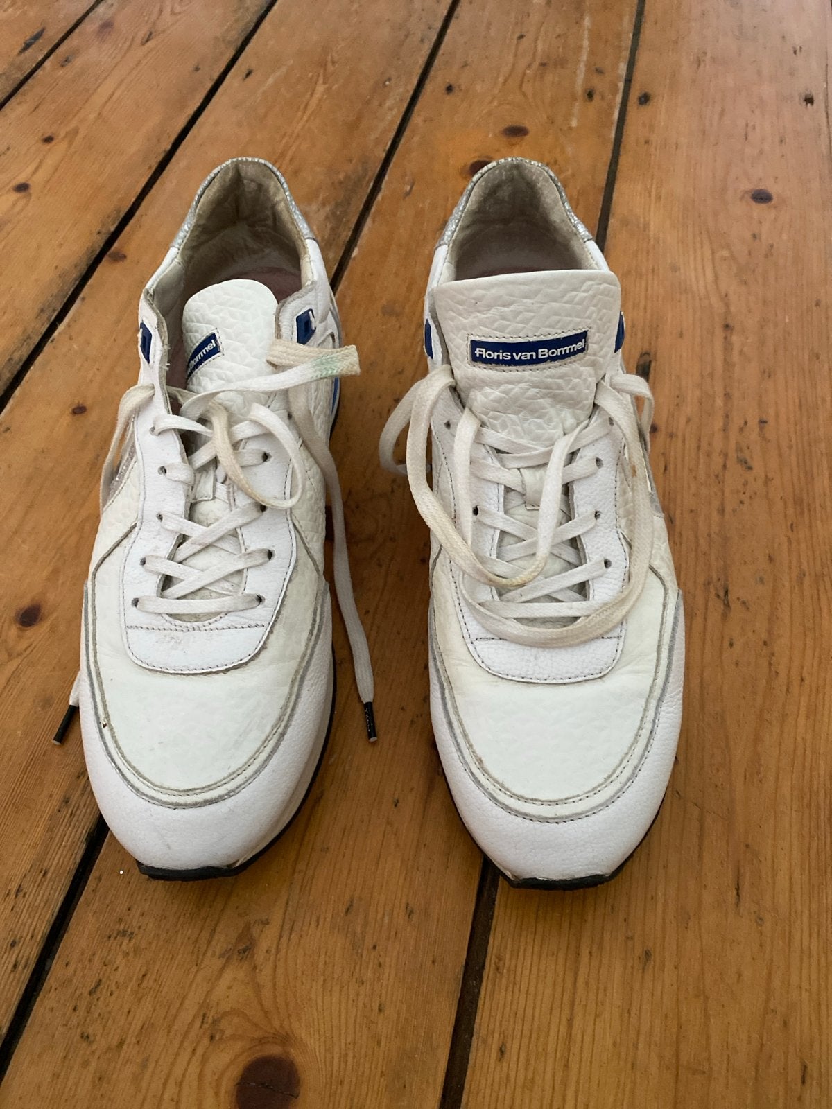 Floris van Bommel sneakers wit - Maat 41, Wit, Ophalen of Verzenden, Sneakers of Gympen, Gedragen