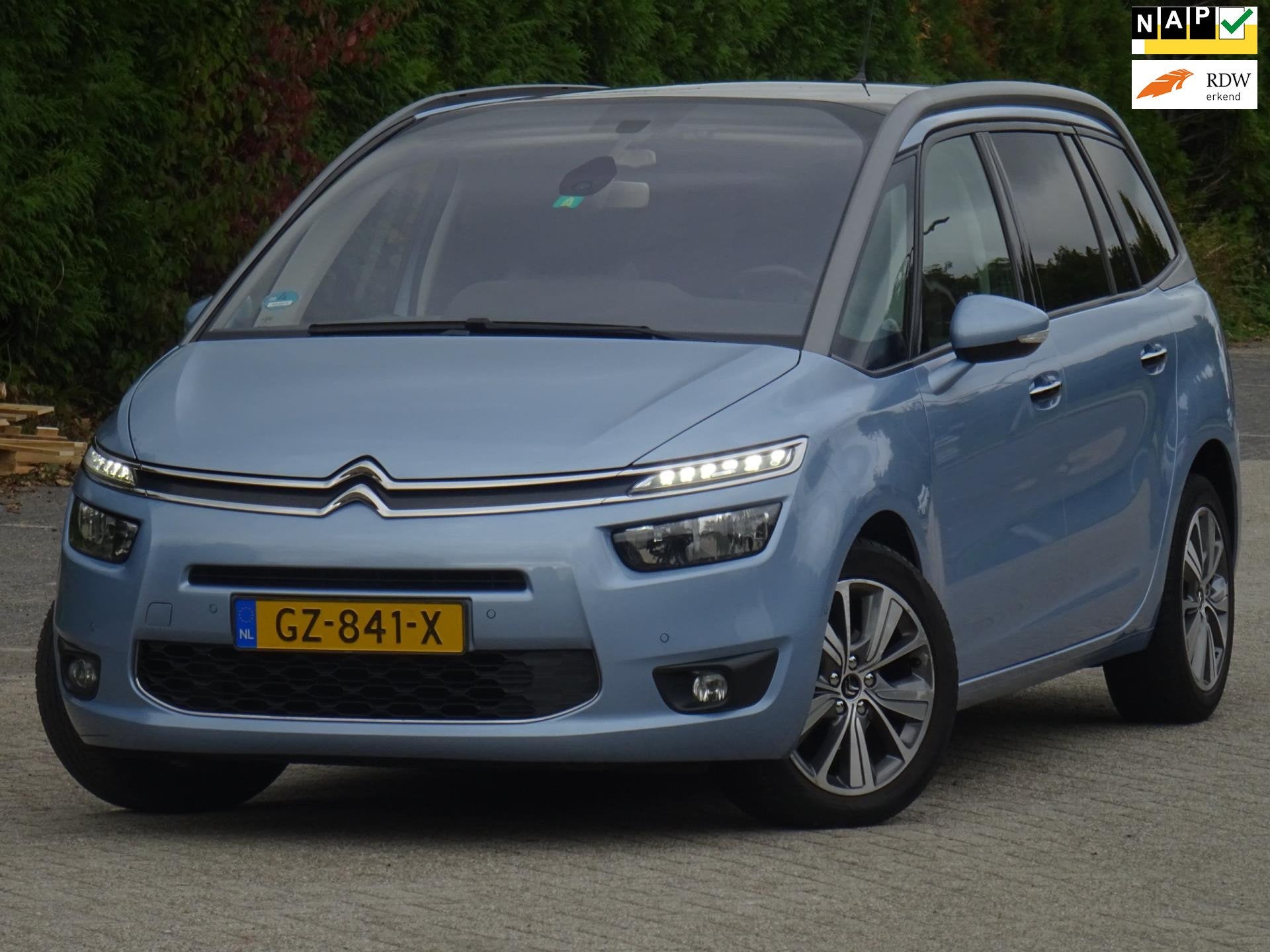 Citroen Grand C4 Picasso 1.2 PureTech Business 7P. NAP/FULL, Gebruikt, Euro 6, 1199 cc, Blauw