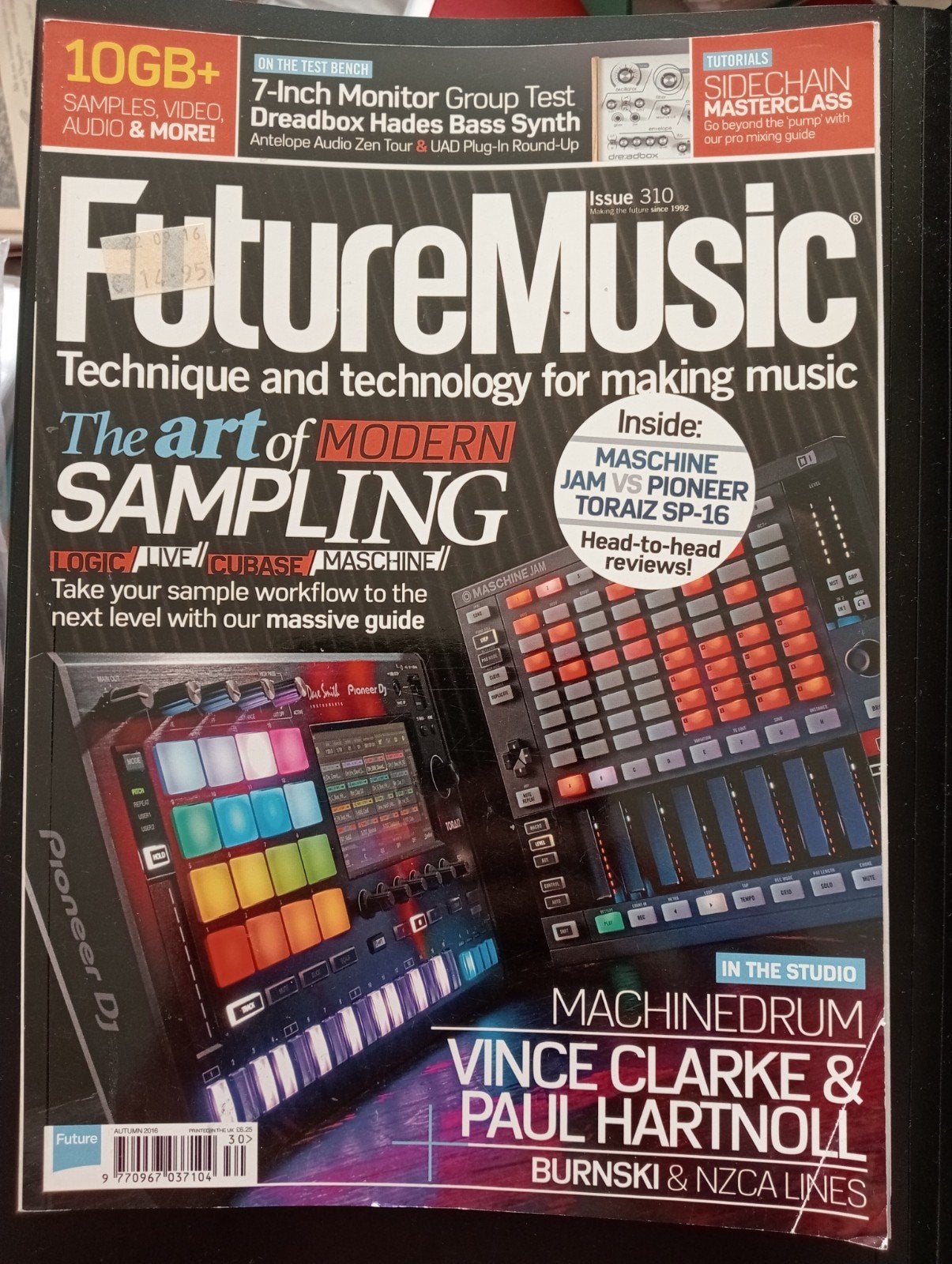 Future Music Magazine Issue 310 - Zeer redelijke staat, Ophalen of Verzenden, Gelezen