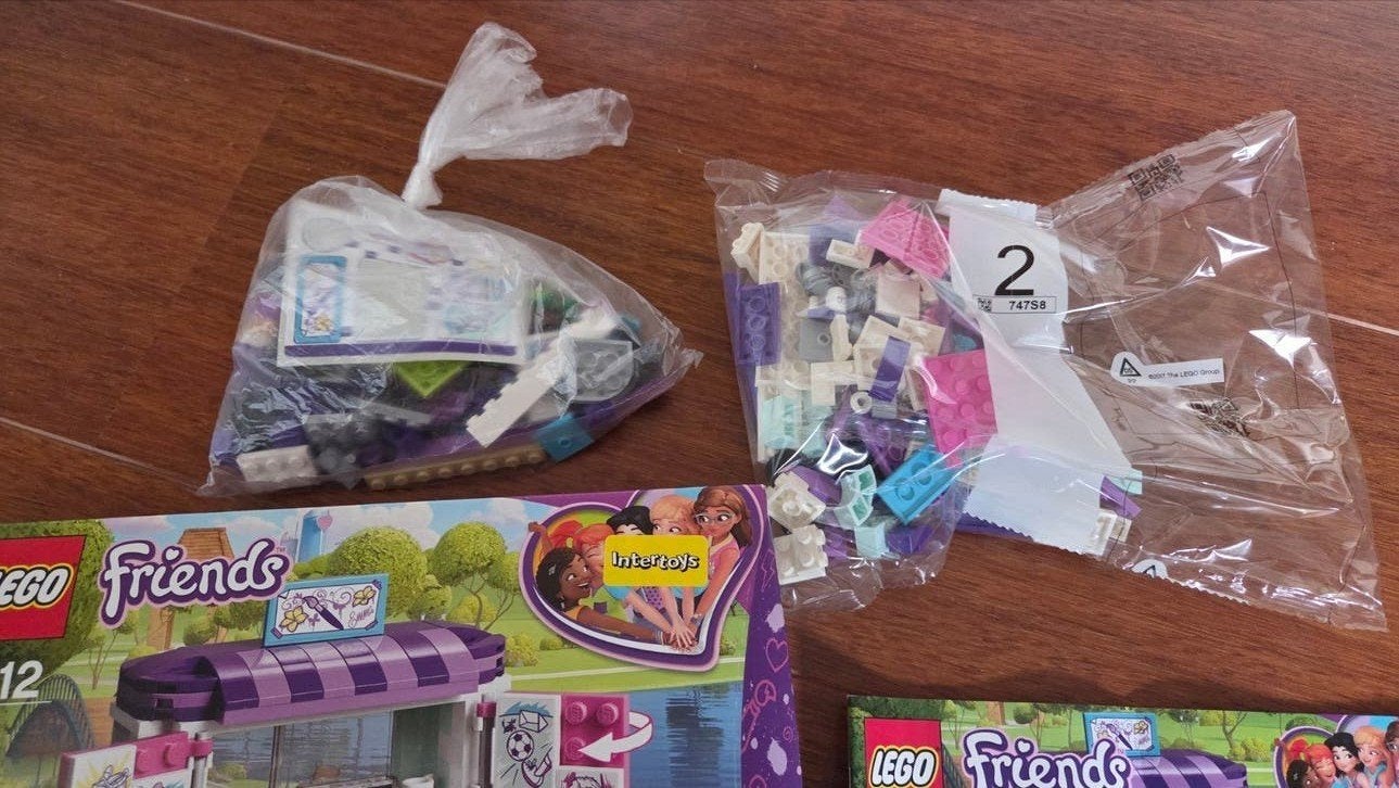 LEGO Friends 41332 Emma's Kunstkraam - Complete set, Inclusief instructies, Lego, Friends, Ophalen of Verzenden