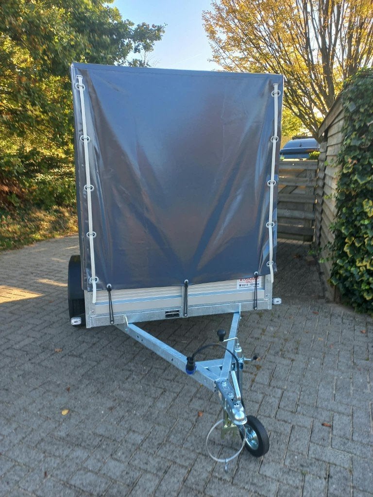 gesloten aanhanger met huif 750 kg  bouwjaar 2026, Ophalen of Verzenden, Nieuw