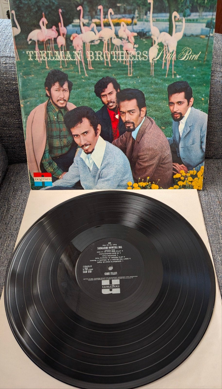 LP The Tielman Brothers  Little Bird in nette staat, Ophalen of Verzenden, Gebruikt, Overige formaten, Poprock