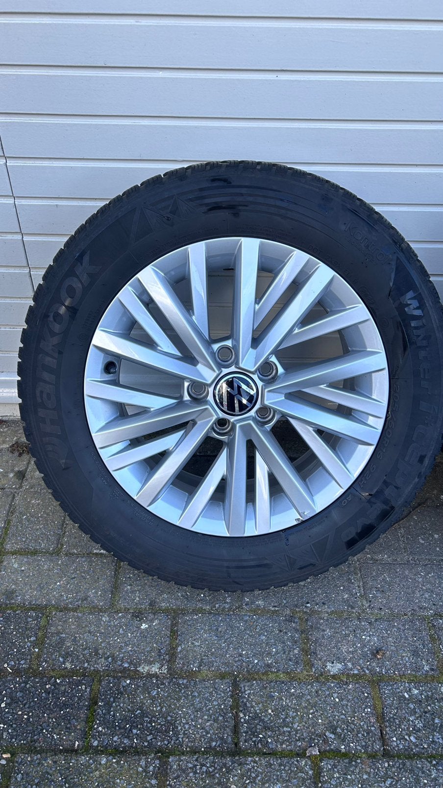 Set gebruikte Chester Velgen orgineel Volkswagen, Ophalen, Banden en Velgen, 17 inch, Winterbanden