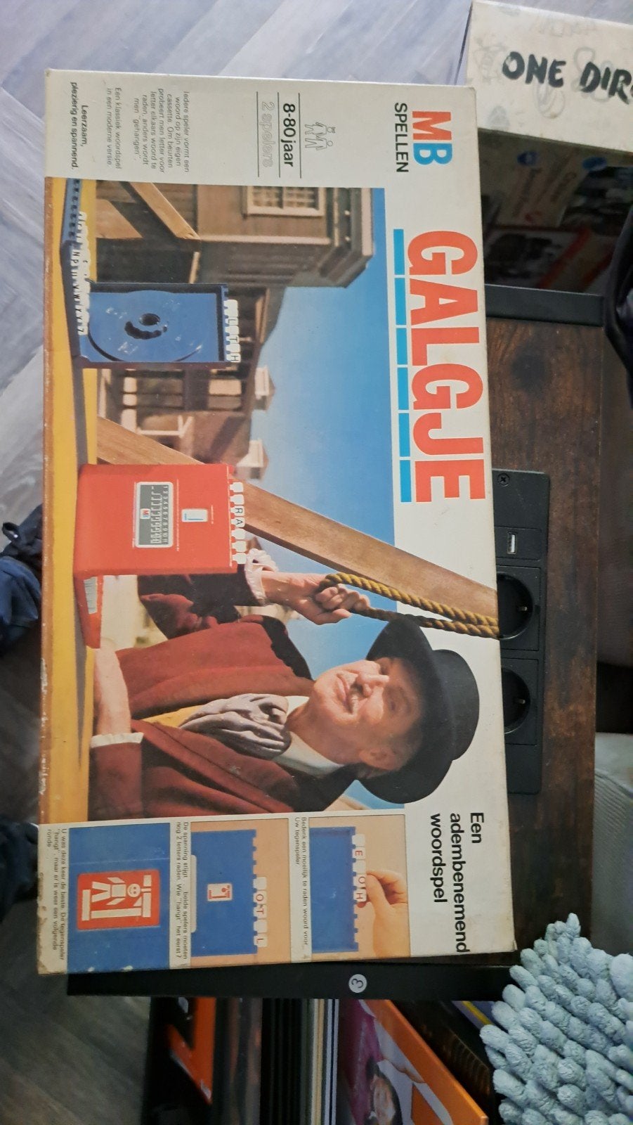MB Spellen Galgje - Klassiek Woordspel, Hobby en Vrije tijd, Een of twee spelers, Ophalen of Verzenden, Gebruikt, MB Spellen