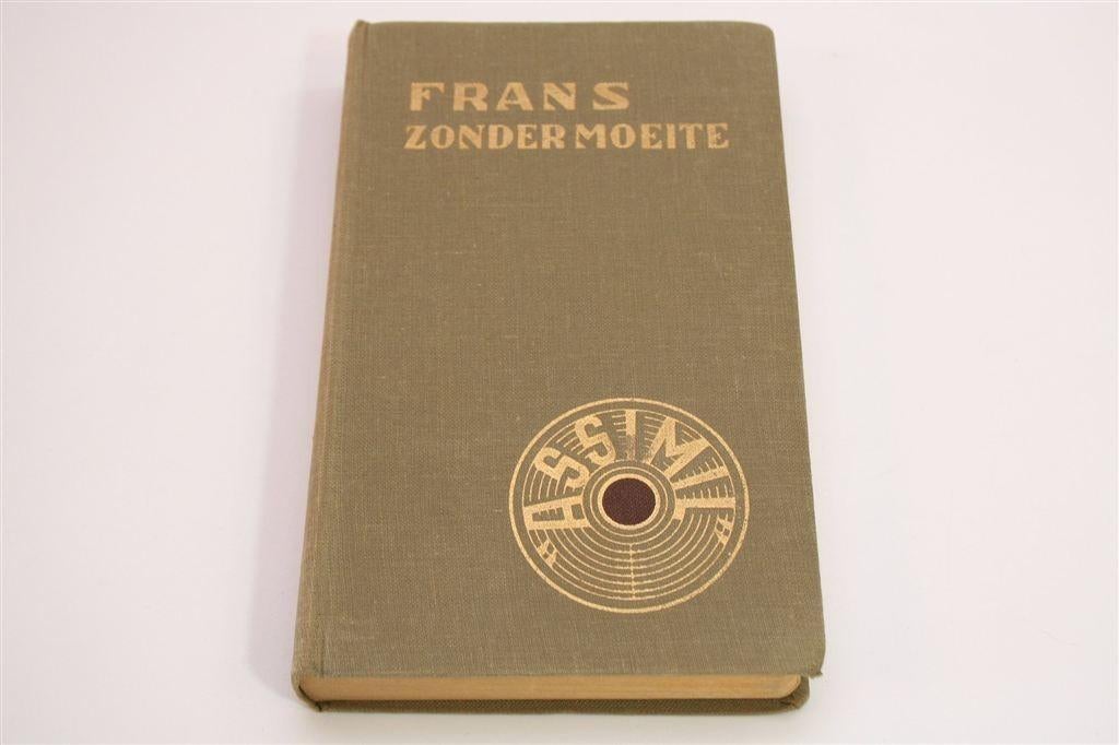 Frans Zonder Moeite — Vintage Taalcursus Assimil [1952], Boeken, Ophalen of Verzenden, Gelezen