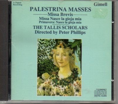 Palestrina Masses - The Tallis Scholars CD, Overige componisten, Zo goed als nieuw, Middeleeuwen en Renaissance, Ophalen of Verzenden