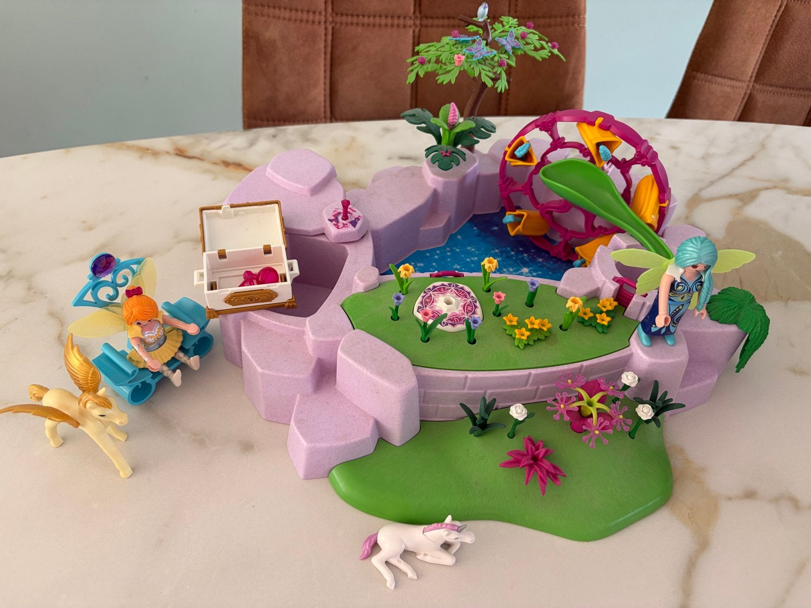 Playmobil Feeënwereld met waterrad en figuren, Kinderen en Baby's, Ophalen, Complete set, Fantasy, Overige typen