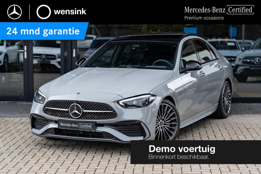 Mercedes-Benz C-klasse 180 Star Edition AMG | AMG line Plus, Auto's, Mercedes-Benz, Achterwielaandrijving, 1800 kg, Origineel Nederlands