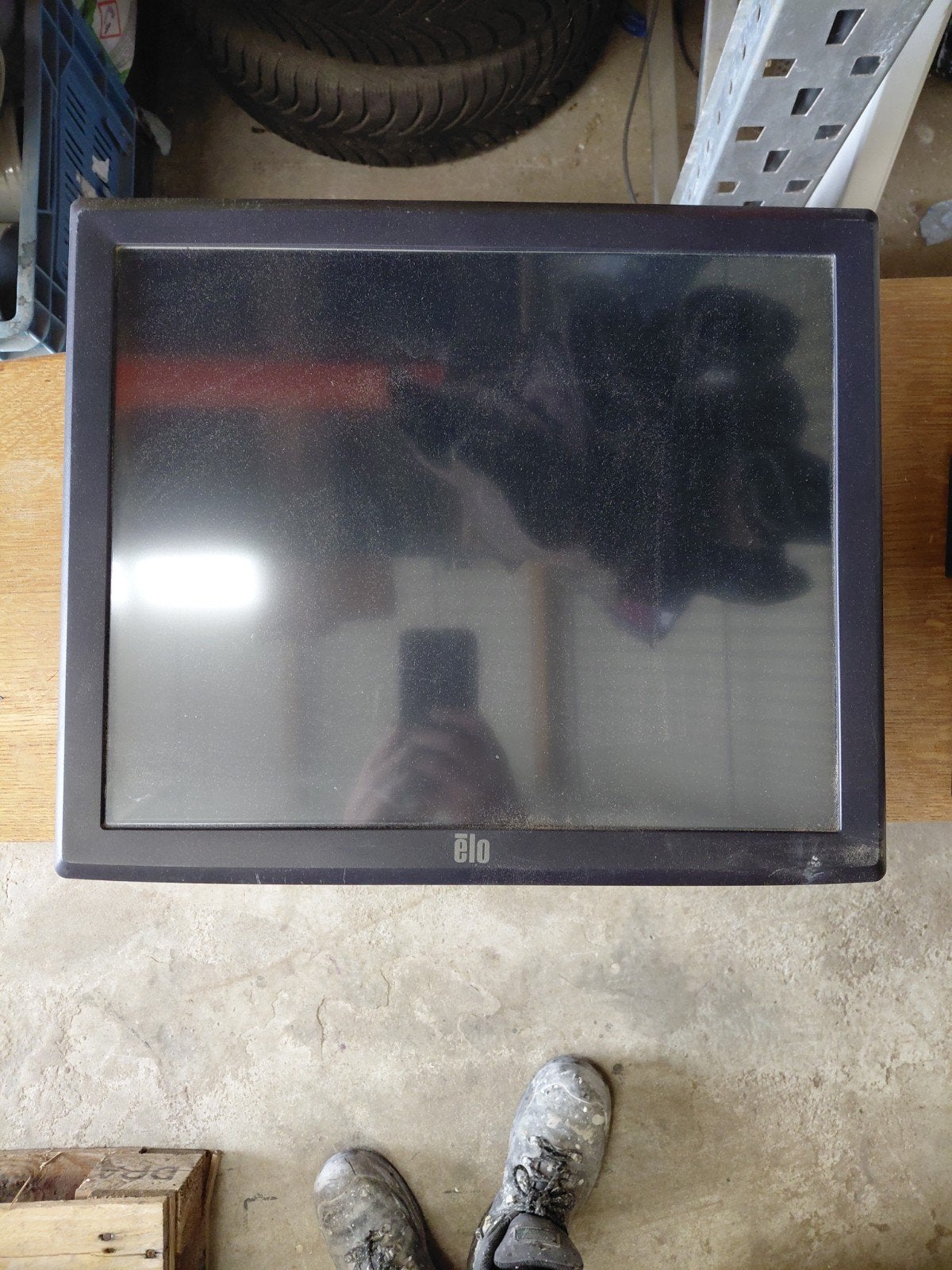 Elo Touch Solutions Touchmonitor ET1515L, Ophalen, Gebruikt, Elo Touch Solutions, Touchscreen