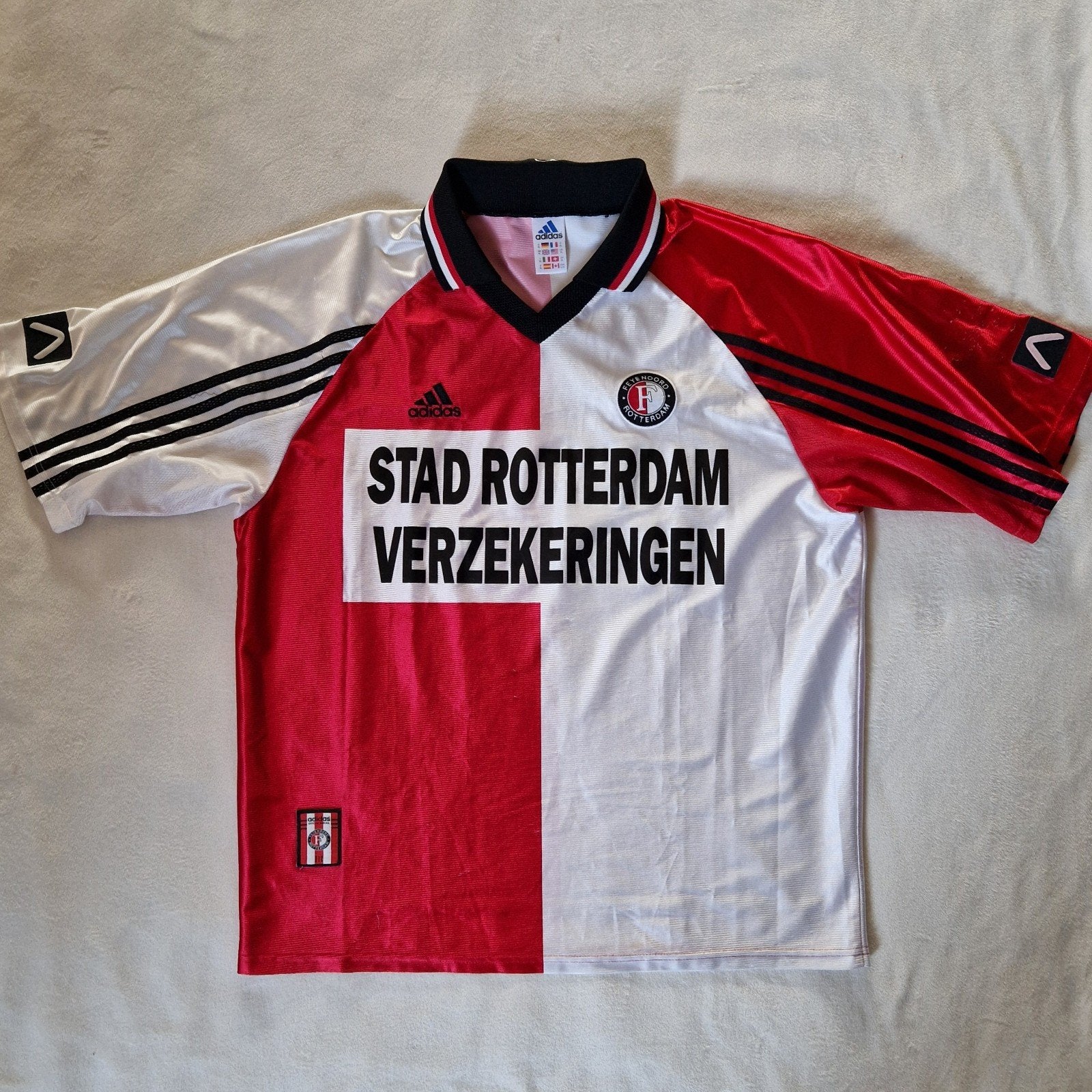 Feyenoord stad Rotterdam shirt 1998 1999, Kleding | Heren, Sportkleding, Maat 56/58 (XL), Ophalen of Verzenden, Adidas, Voetbal