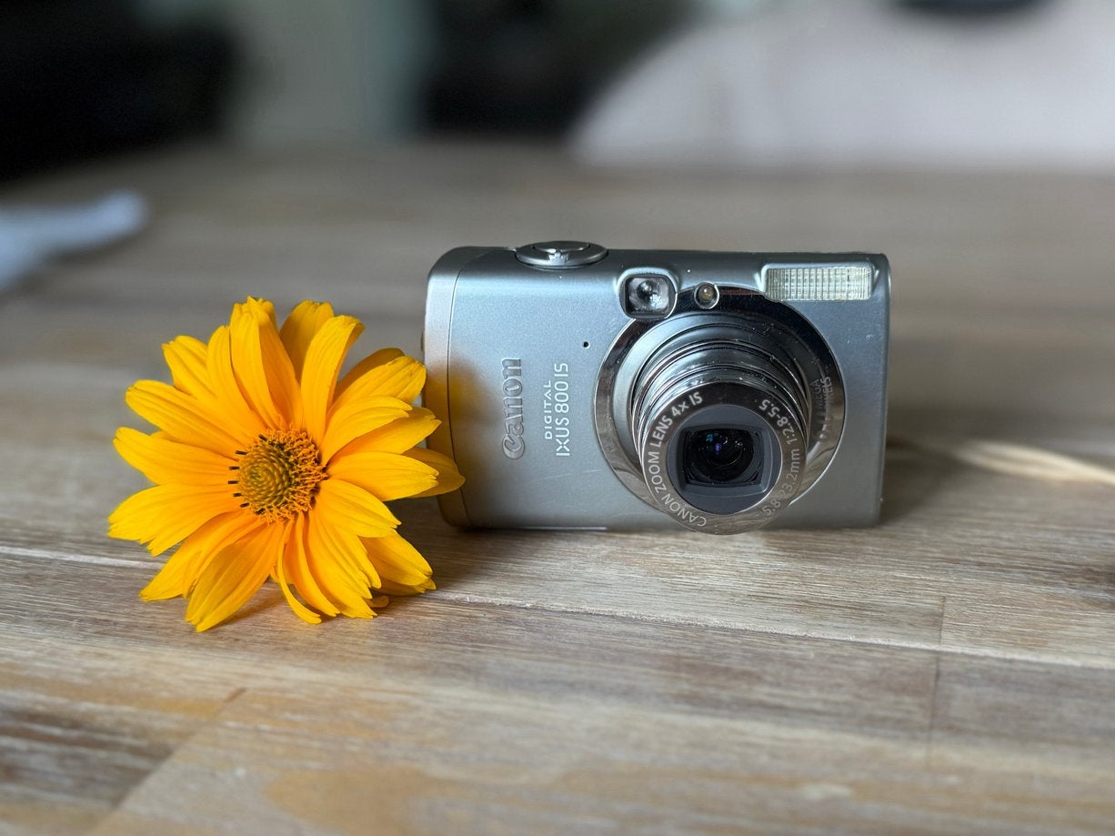 Canon Digital IXUS 800 IS Compactcamera - 4x zoom, Ophalen, Canon, Handleiding, Beeldstabilisatie