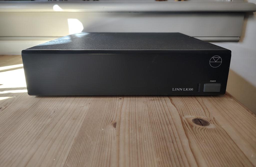 Linn LK100 versterker(s)- prima staat- actieve configuratie, Overige merken, Gebruikt, Ophalen of Verzenden, 60 tot 120 watt
