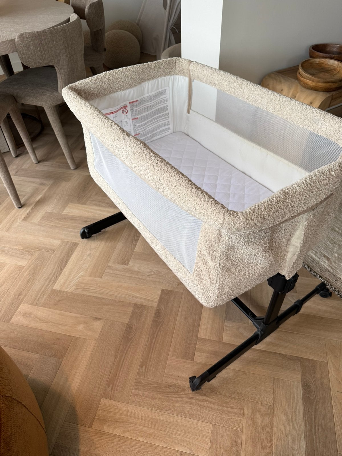 Quax Co-Sleeper Side By Side Sheep, Ophalen of Verzenden, Zo goed als nieuw, Wieg