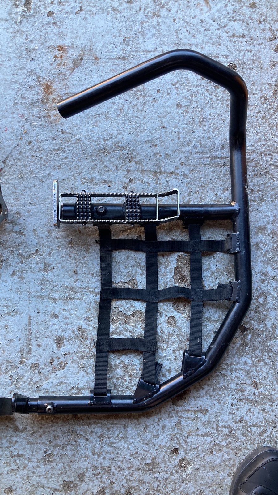 Yamaha raptor nerfbars, Ophalen