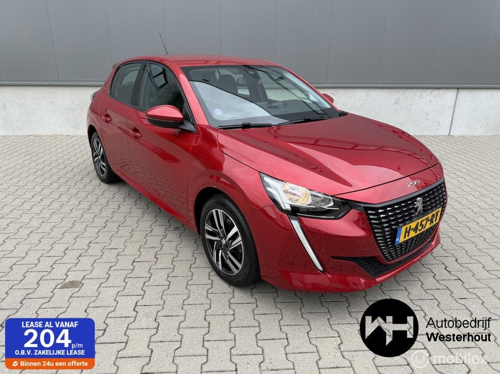 Peugeot 208 1.2 PureTech Allure|AUTOMAAT|NAVI|CAMERA|DEALER, Auto's, Peugeot, 101 pk, Gebruikt, Euro 6, 49 €/maand