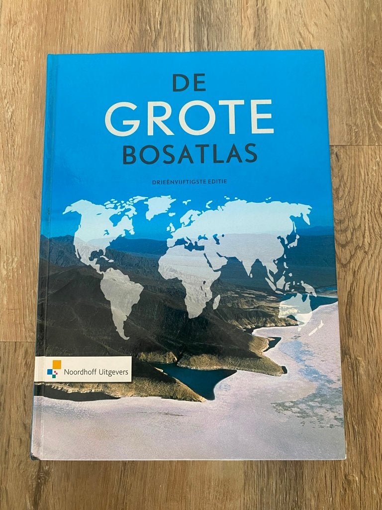 Grote bosatlas 53e editie, Boeken, Noordhoff, Ophalen of Verzenden, Overige niveaus, Aardrijkskunde