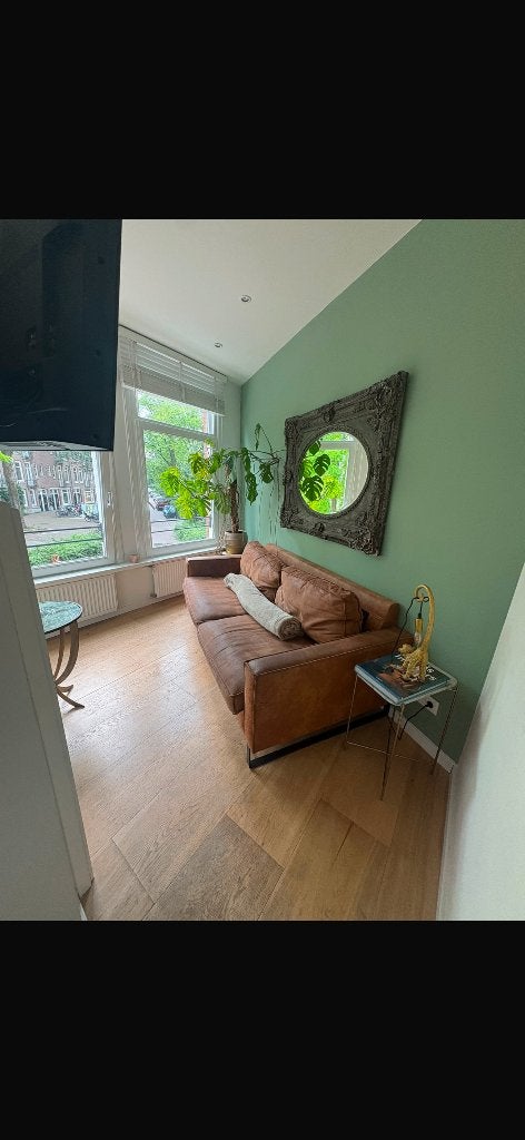 Bank, Huis en Inrichting, Ophalen, Gebruikt, Driepersoons, 75 tot 100 cm