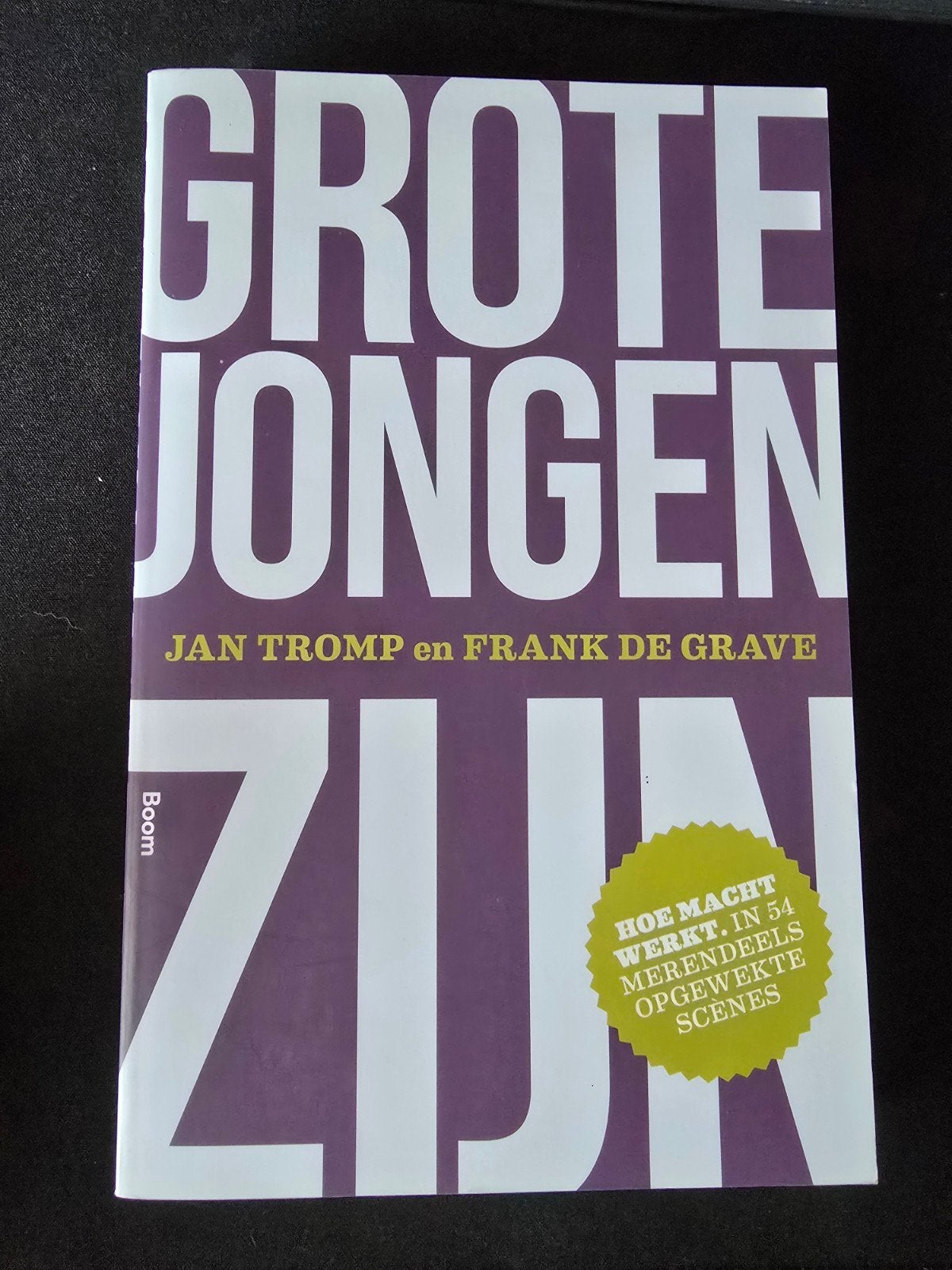 Grote Jongen Zijn - Jan Tromp en Frank de Grave, Ophalen of Verzenden, Zo goed als nieuw, Jan Tromp, Frank de Grave, Nederland