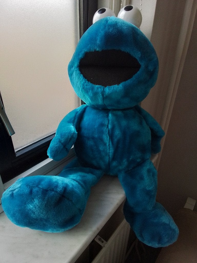 Koekiemonster uit sesamstraat, Overige typen, Blauw, Nieuw, Ophalen of Verzenden