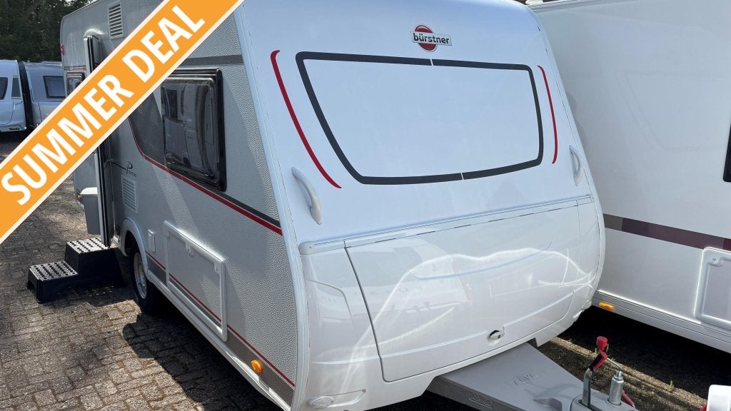 Bürstner Premio 455 TS van 27795 voor 22950 euro, Caravans en Kamperen, Caravans, Rondzit, Schokbreker, 5 tot 6 meter, Tot en met 4