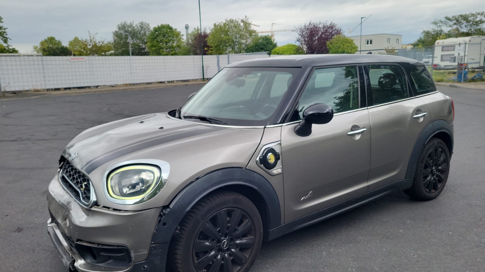 Mini Cooper Countryman ALL4 SE Hybrid Bouwjaar 2019, Auto diversen, Ophalen, Wit, Benzine