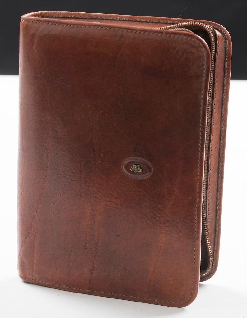 The Bridge lederen agenda TOP Klasse Showroom Model!!, Sieraden, Tassen en Uiterlijk, Tassen | Schoudertassen, Overige merken