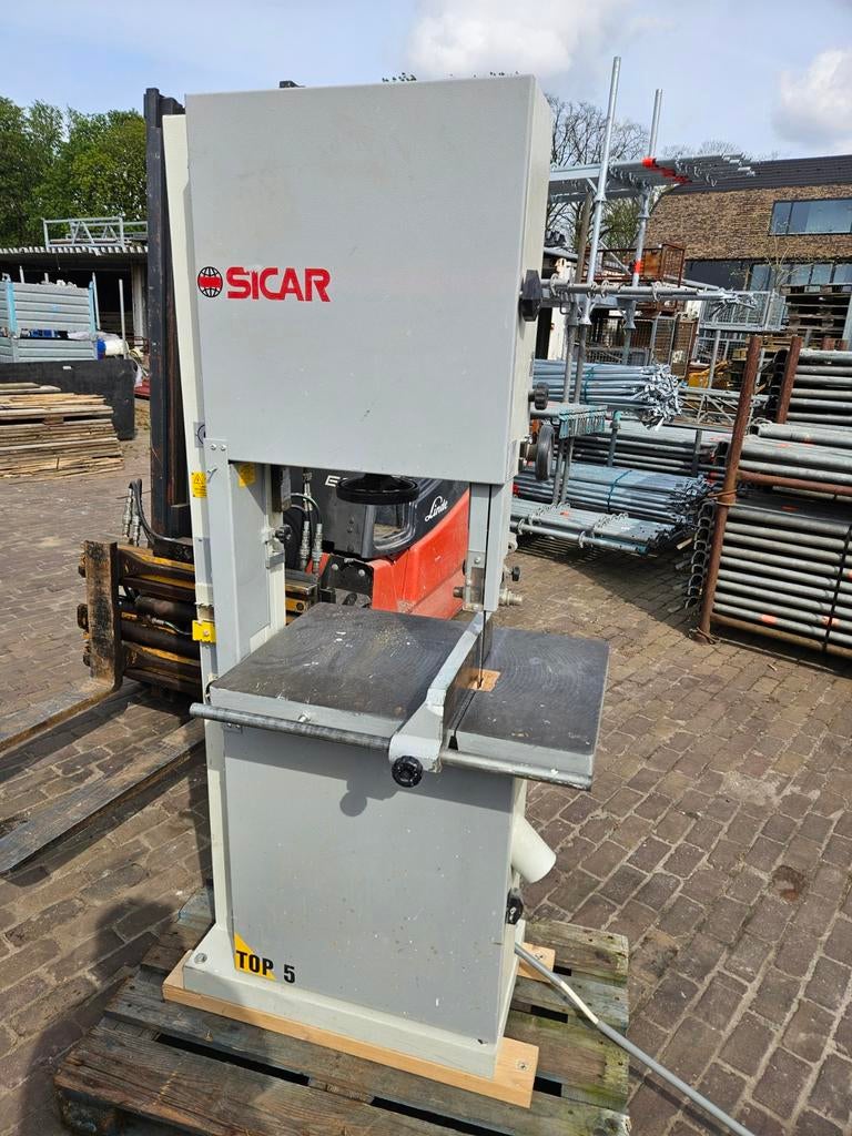 Sicar top 5 lintzaag 380v, Ophalen, ., 70 mm of meer, Lintzaag