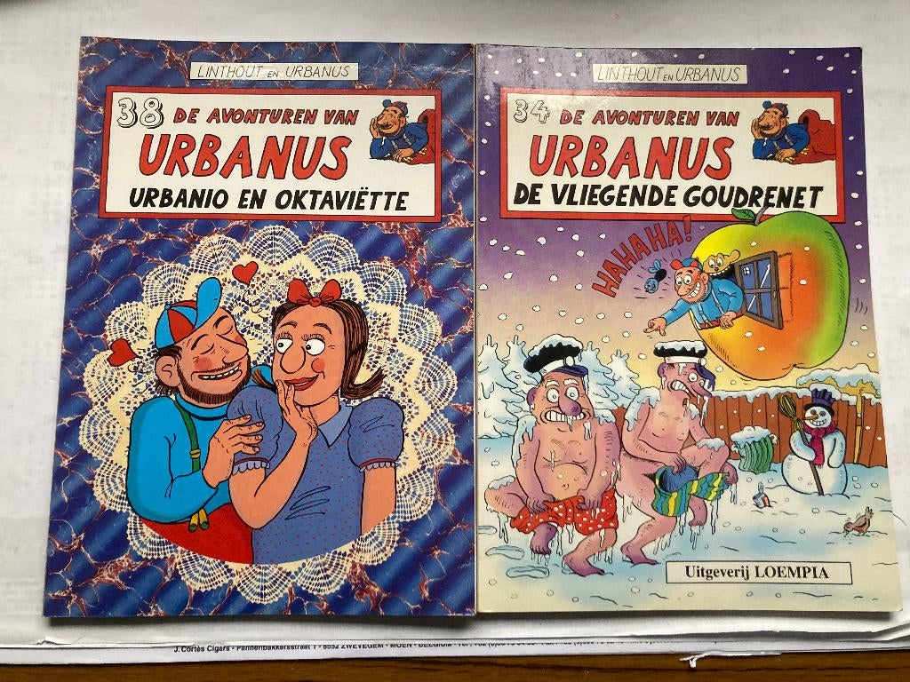 T.K. nog 7 stripboeken van Urbanus zie actuele lijst, Meerdere stripboeken, Ophalen of Verzenden, Gelezen, Urbanus