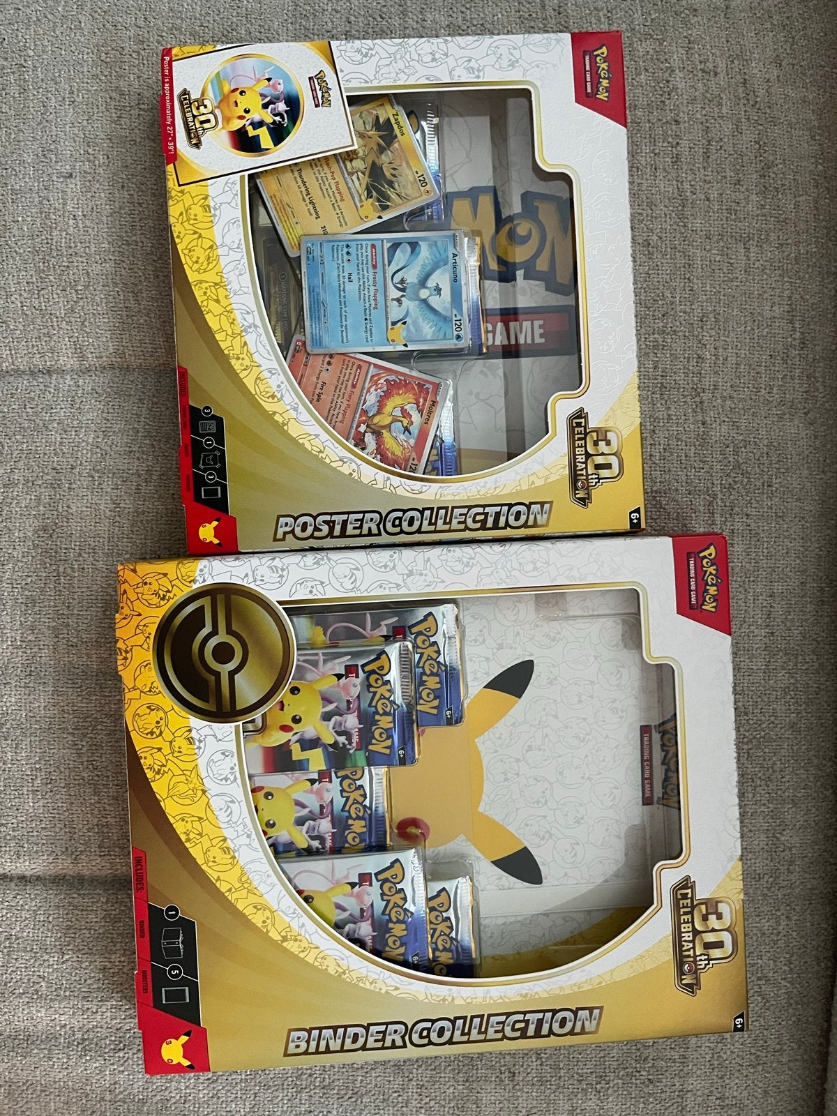 Pokémon 30th Anniversary poster collection & binder, Ophalen, Nieuw, Overige typen