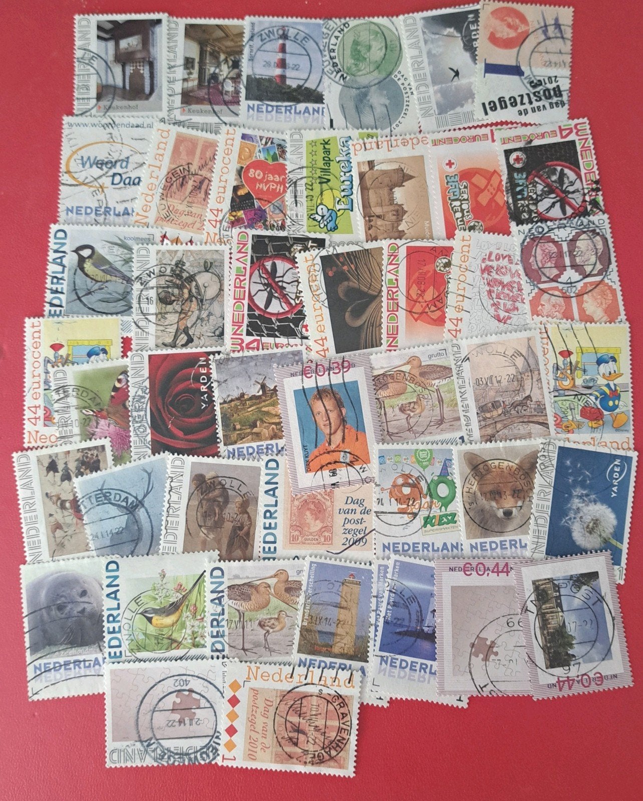 Ca 50 persoonlijke postzegels, Ophalen of Verzenden, Nederland