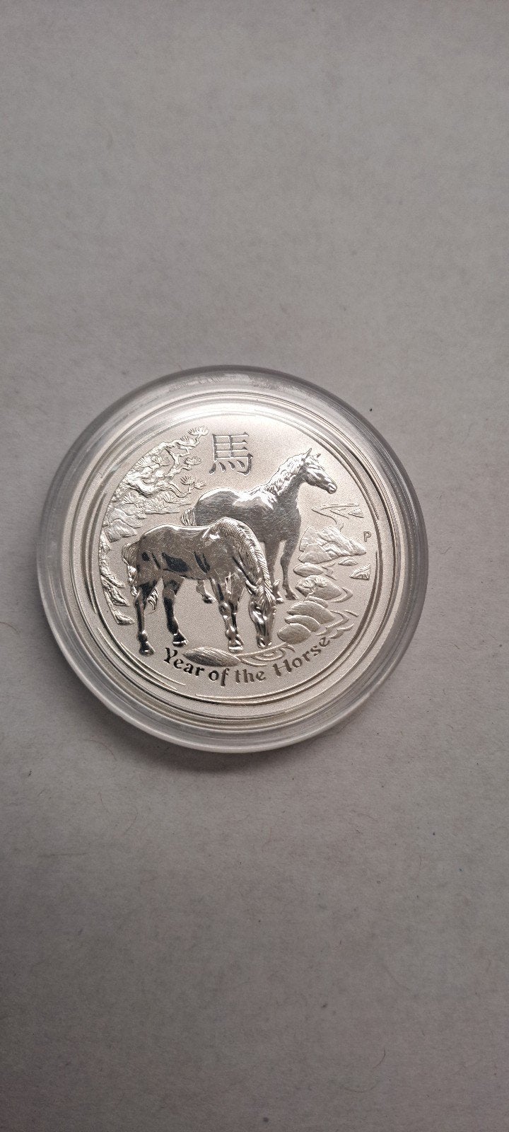 Lunar Serie 2 Jaar van het Paard 0,5oz Zilveren Munt, Ophalen of Verzenden, Oost-Azië, Losse munt, Zilver