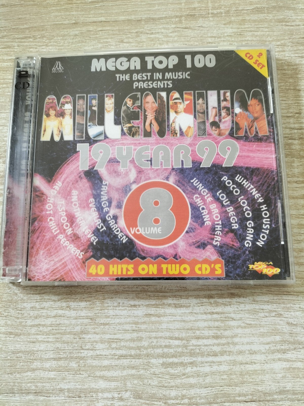 Mega Top 100 van 99 vol 8 2 cd set, Ophalen of Verzenden, Pop