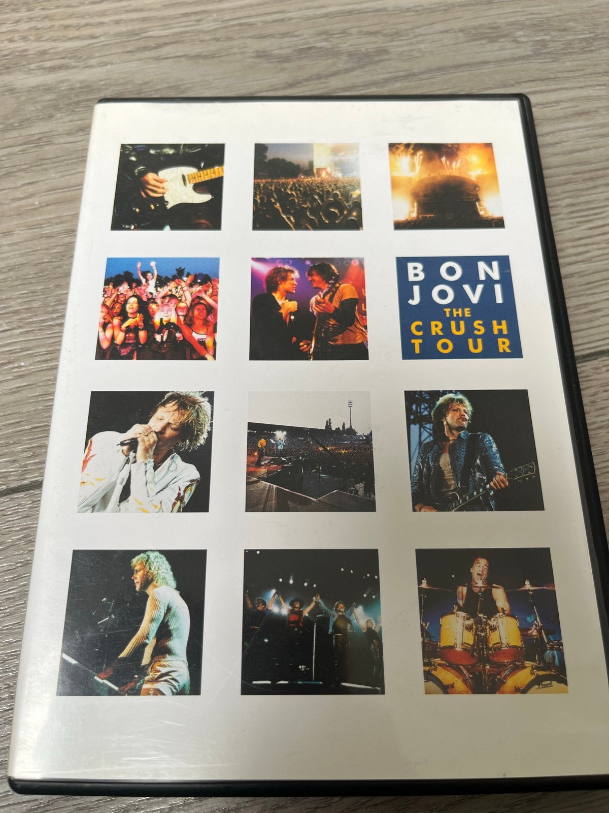 Bon Jovi - The Crush Tour DVD, Alle leeftijden, Ophalen of Verzenden, Concert, Inclusief doosje