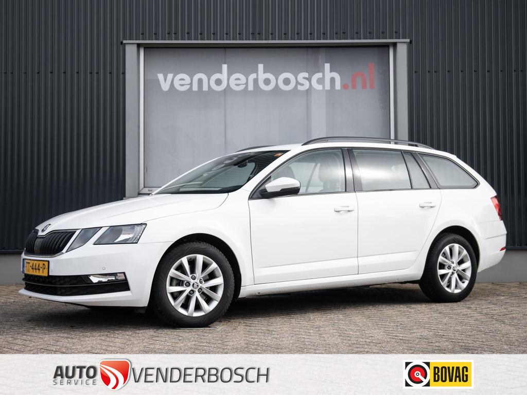 Skoda Octavia Combi 1.0 TSI Greentech Ambition Business 116p, Auto's, Skoda, Stof, Gebruikt, 116 pk, Wit