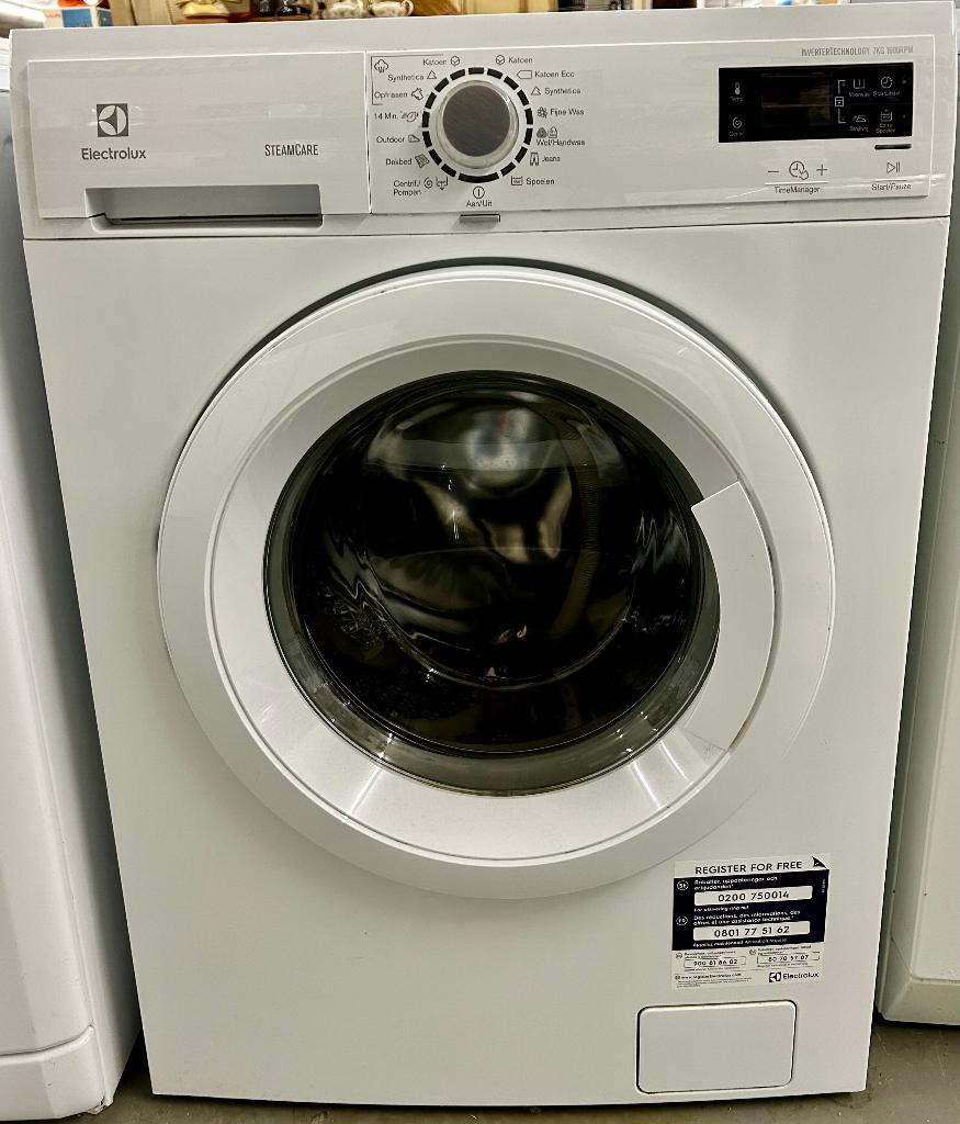 Electrolux Ewf1676gdw 7 kg 1600 tpm - SteamWash # 9862, Ophalen, 6 tot 8 kg, Gebruikt, Voorlader
