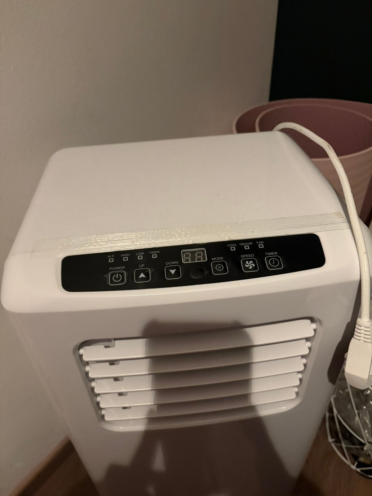 Mobiele airco, Witgoed en Apparatuur, Ophalen, Minder dan 60 m³, 3 snelheden of meer, Zo goed als nieuw