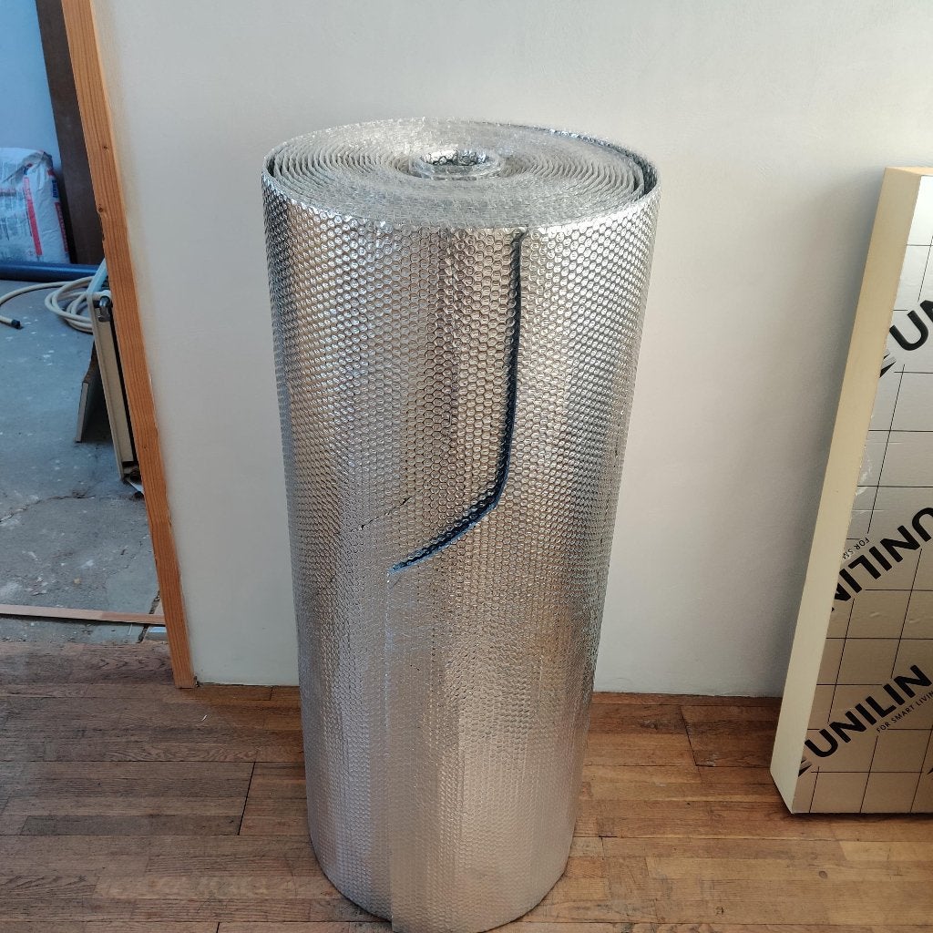 Isolatiefolie op rol, Doe-het-zelf en Verbouw, Isolatie en Afdichting, Overige materialen, Nieuw, 15 m² of meer, Ophalen