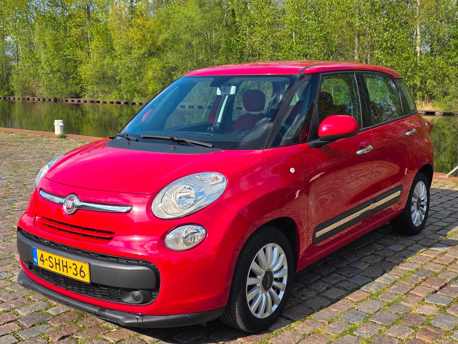 Fiat 500 L 0.9 TwinAir Easy Eco Start stop Zeer mooi auto ai, Auto's, Gebruikt, Euro 6, Origineel Nederlands, Bedrijf