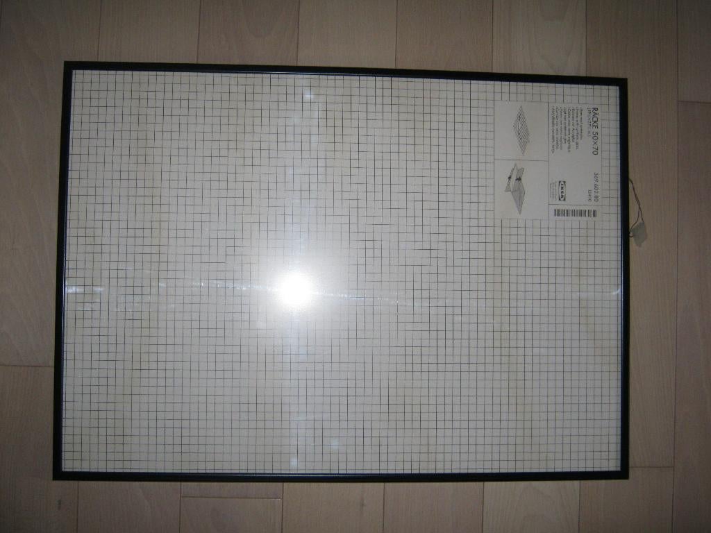 Ikea wissellijst 70x50 / Witte lijst 93x64 / Houten lijst, Ophalen, 50 tot 75 cm, Metaal of Aluminium, Zo goed als nieuw