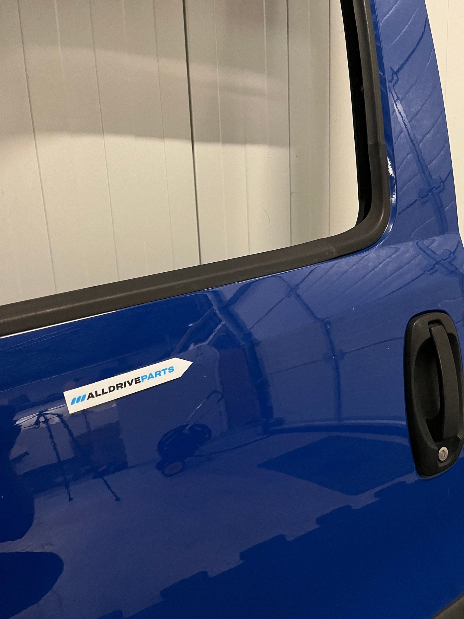 Opel Combo Fiat Doblo Voorportier links blauw 95509348, Gebruikt, -, Deur, -