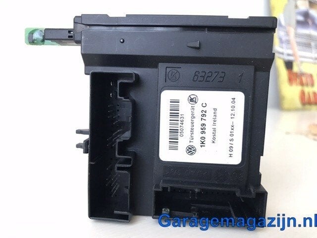 Module elektrisch raam rechtsvoor 1K0959793C VW Caddy III, Gebruikt, Volkswagen, Ophalen of Verzenden, Volkswagen