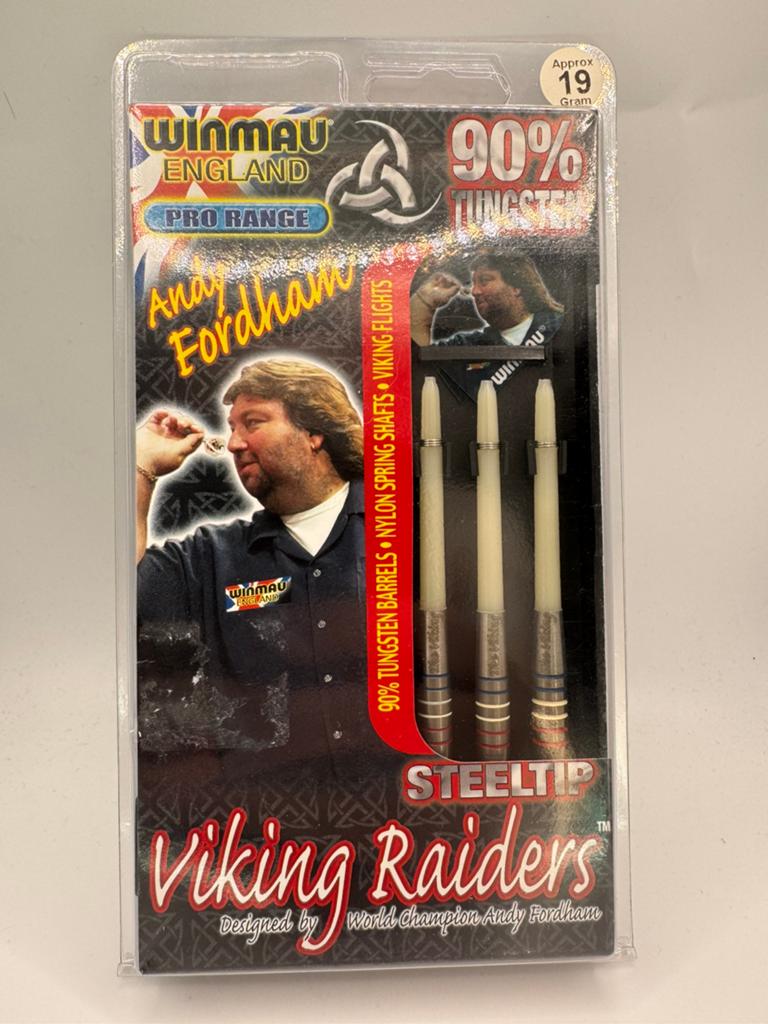 Winmau Andy Fordham Viking Raiders 19 Gram Dartpijlen, Ophalen of Verzenden, Zo goed als nieuw, Nvt, Pijlen