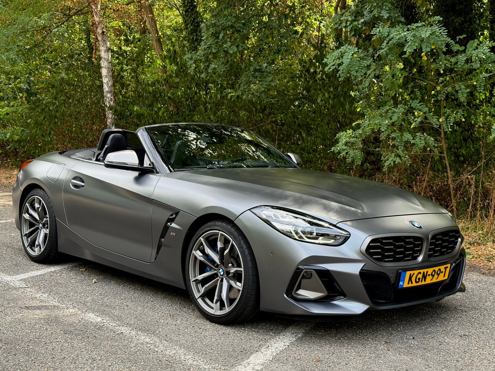 BMW Z4 Sdrive20i 197pk Aut 2022 Grijs M40i, Auto's, BMW, Automaat, 1998 cc, Achterwielaandrijving, 4 cilinders