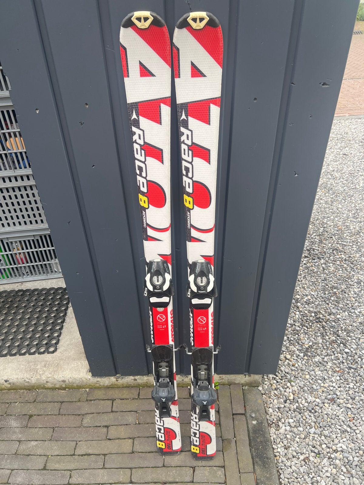 Atomic Race 8 kinder ski's - 130 cm, Sport en Fitness, Skiën en Langlaufen, Ophalen, Gebruikt, 100 tot 140 cm, Atomic